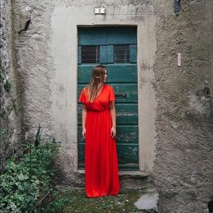 ASOS Red Dress Size 8